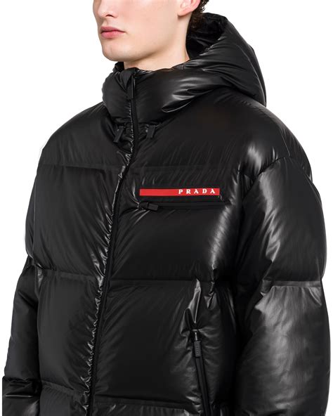 puffer prada jacket men's|Prada nylon jacket men's.